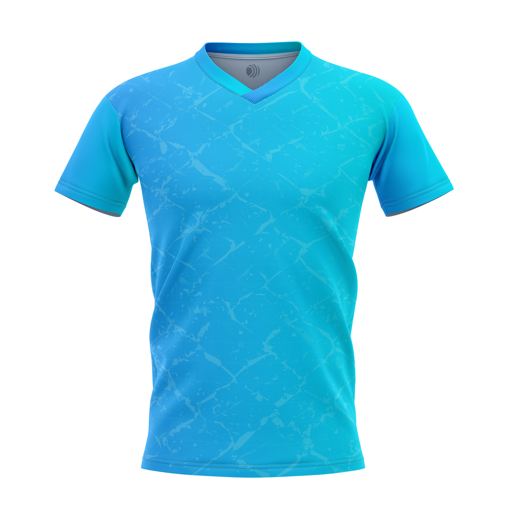 Champions Football Tshirt-Picton Blue