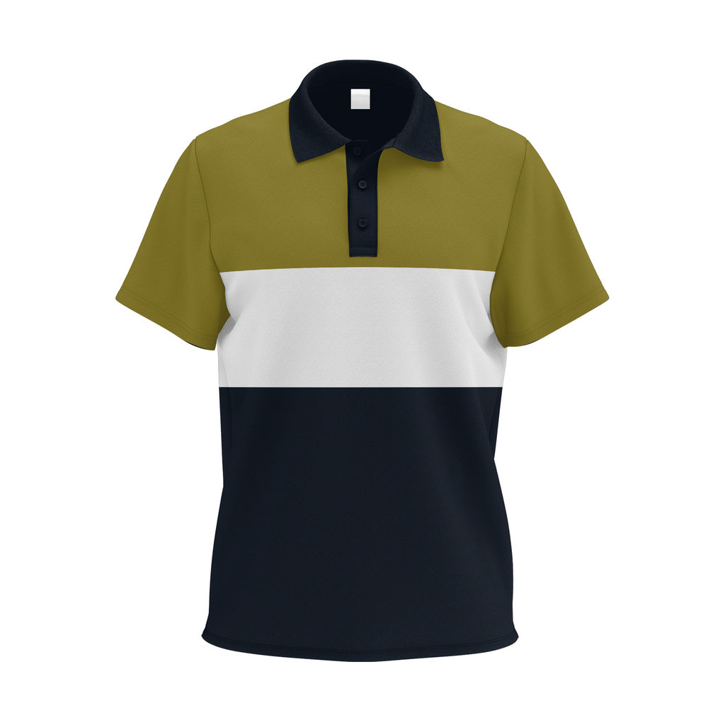 Make Them Believe Polo Tshirt-Pesto