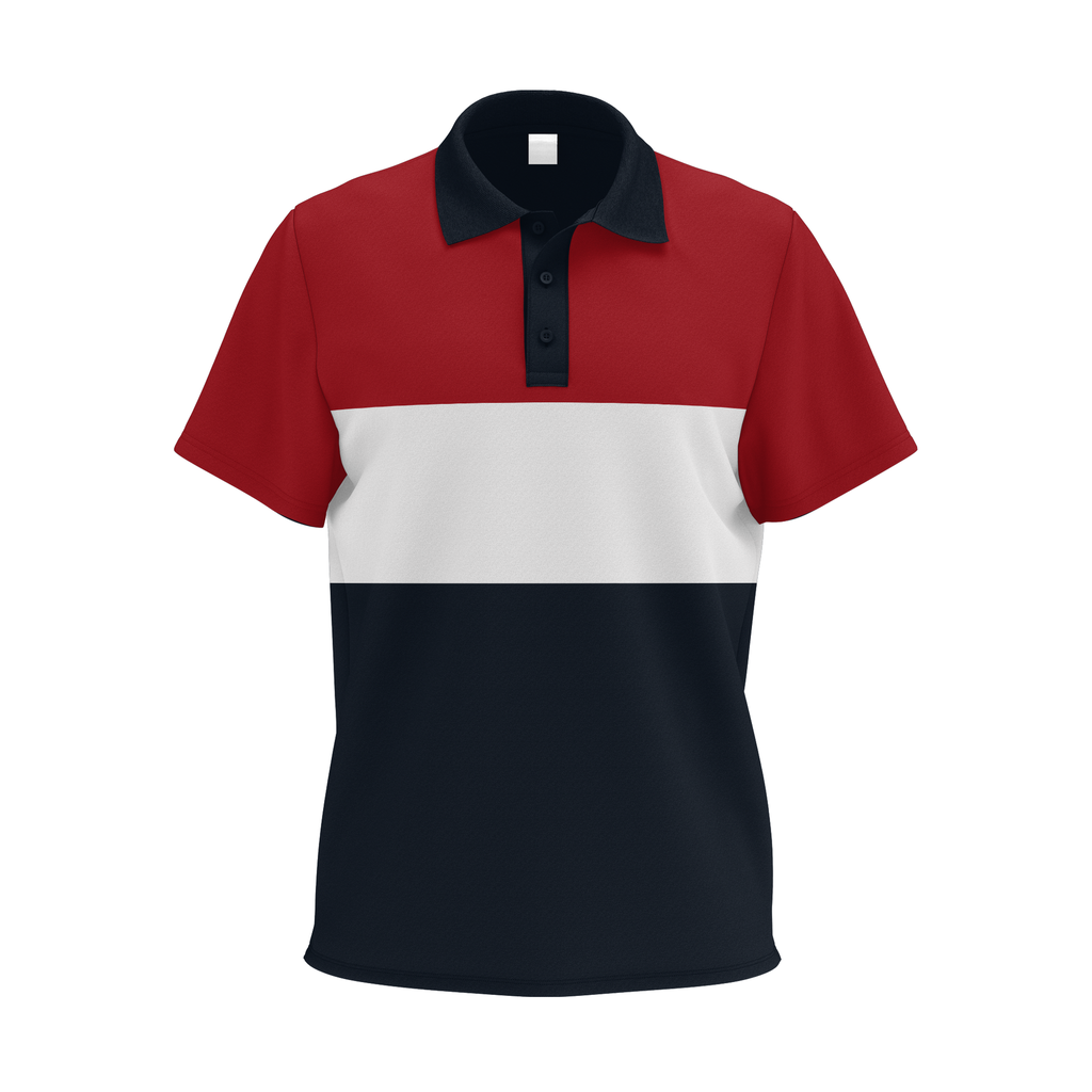 Make Them Believe Polo Tshirt-Old Brick