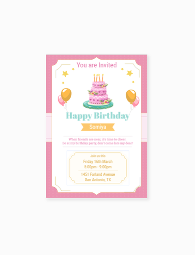 [Birthday Greeting Card] Birthday Greeting Card