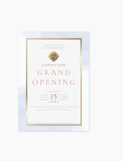 [Business Invitation] Business Invitation