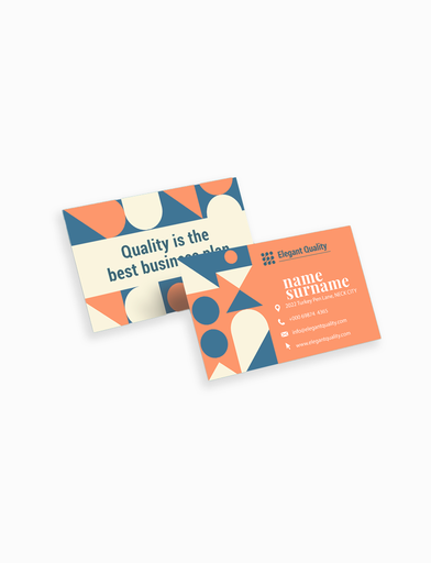[Matte Visiting Card] Matte Visiting Card