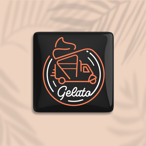 [gelato food badge] Gelato food badge