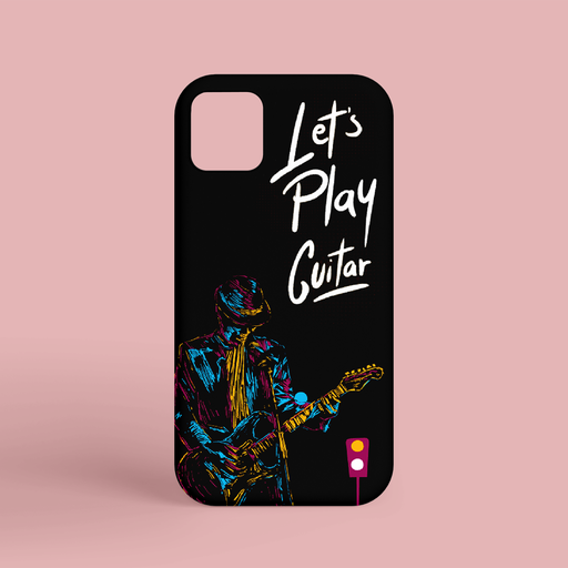[lets play guitar phone case] Lets Play Guitar Phone Case