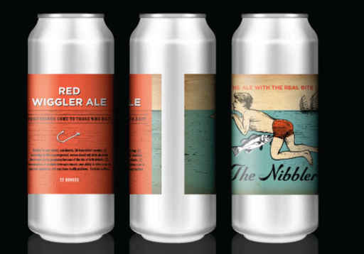 [Custom Beer Cane Labels] Custom Beer Cane Labels - Rectangle - 8" x 5" inch