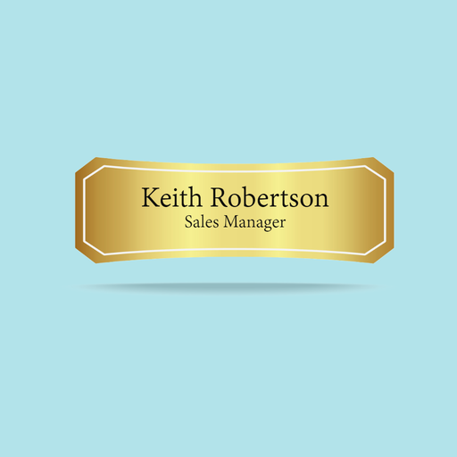 [Golden Name Plate] Golden Name Plate