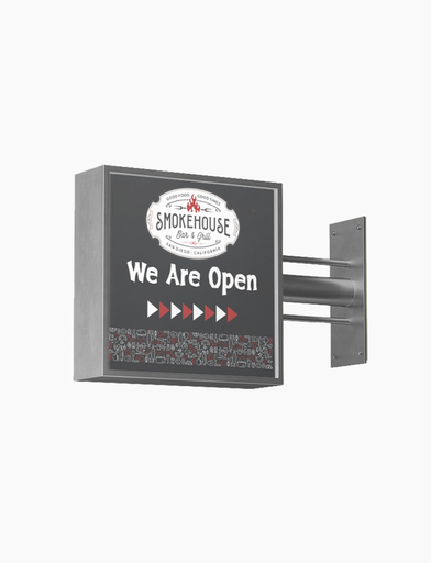 [Smoke & Grill Sign Boards] Smoke & Grill Sign Boards